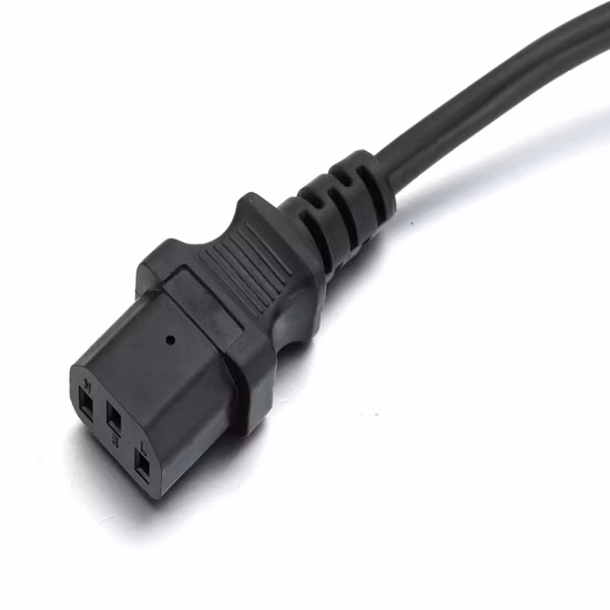 Cable de alimentación de CA americano de 3 pines aprobado por UL con conector