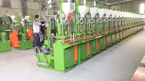 Plastic PVC Power Cord Injection Molding Machines From China